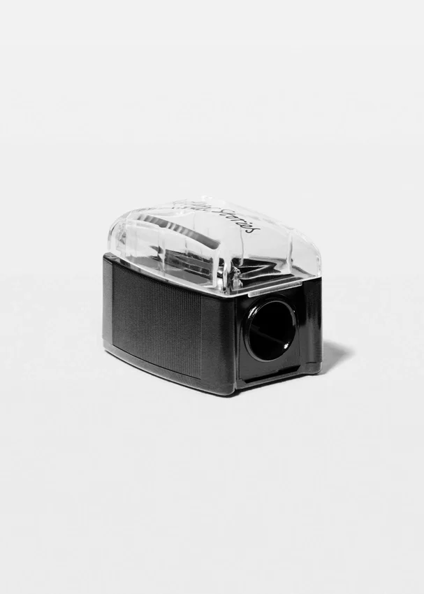 Transparenter/schwarzer Make-up-Stift-Spitzer Transparenter/schwarzer Make-up-Stift-Spitzer