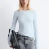 Transparentes Langarmshirt Transparentes Langarmshirt