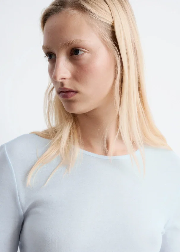 Transparentes Langarmshirt Transparentes Langarmshirt