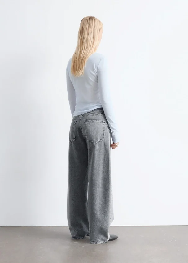 Transparentes Langarmshirt Transparentes Langarmshirt