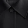 Trenchcoat aus Wolle mit Bindegürtel
