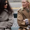 Trenchcoat aus Wolle mit Bindegürtel Trenchcoat aus Wolle mit Bindegürtel