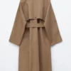 Trenchcoat mit Gürtel Trenchcoat mit Gürtel