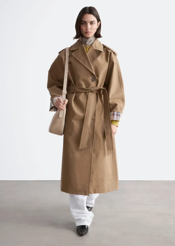 Trenchcoat mit Gürtel Trenchcoat mit Gürtel