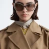 Trenchcoat mit Gürtel Trenchcoat mit Gürtel