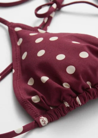 Triangel-Bikini-Oberteil mit Neckholder