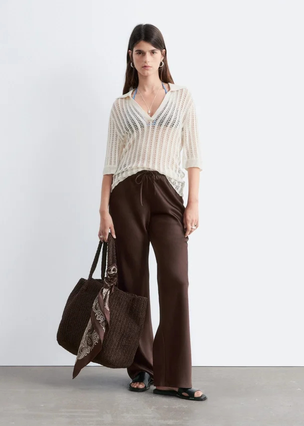 Twill-Hose mit Kordelzug Twill-Hose mit Kordelzug