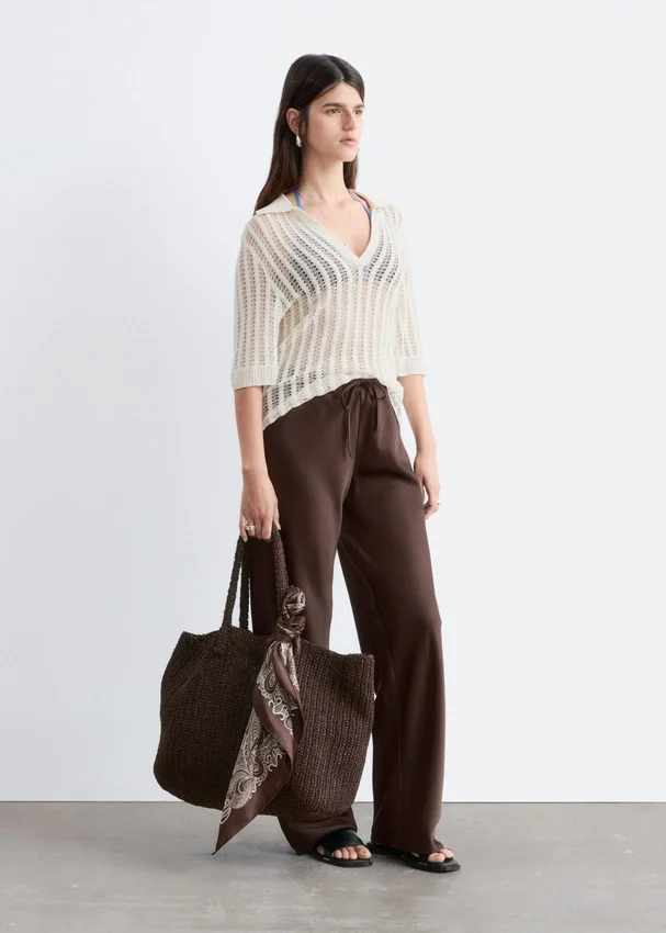 Twill-Hose mit Kordelzug Twill-Hose mit Kordelzug