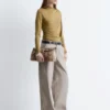 Twillhose mit weitem Bein Twillhose mit weitem Bein
