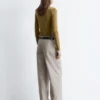 Twillhose mit weitem Bein Twillhose mit weitem Bein
