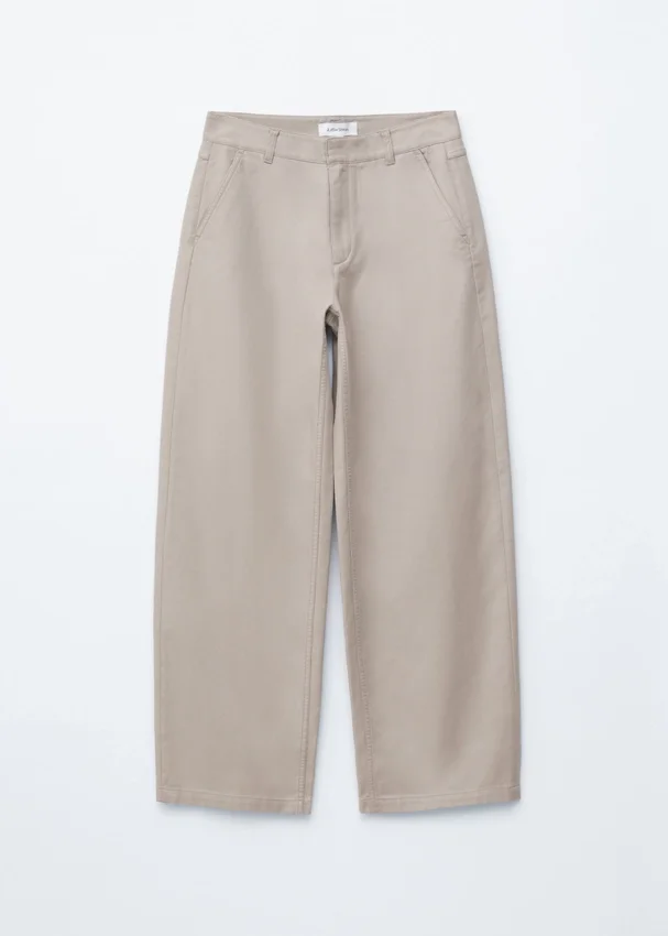 Twillhose mit weitem Bein Twillhose mit weitem Bein