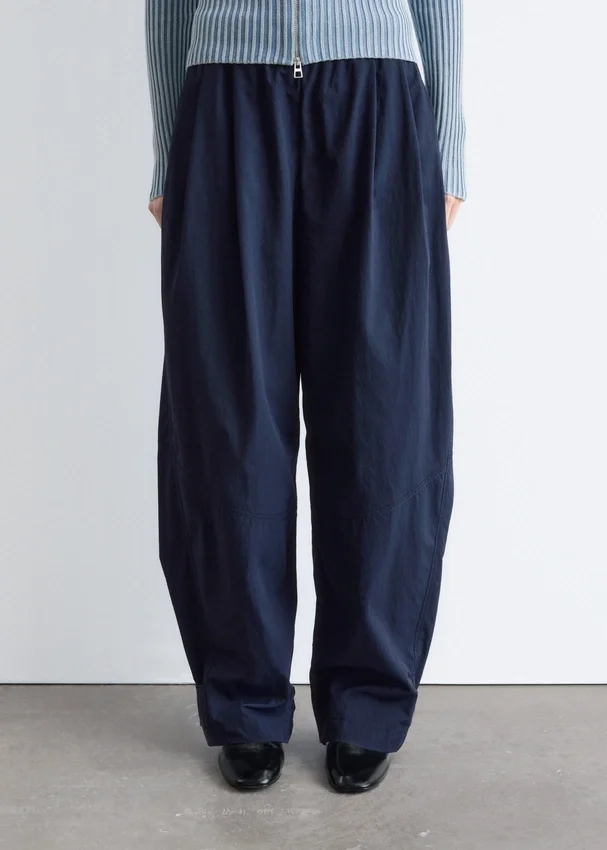 Utility-Hose mit weitem Bein Utility-Hose mit weitem Bein