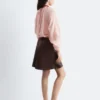 Voluminöse Bluse mit Bindedetails Voluminöse Bluse mit Bindedetails
