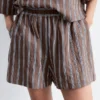 Voluminöse Shorts im Boxer-Stil Voluminöse Shorts im Boxer-Stil
