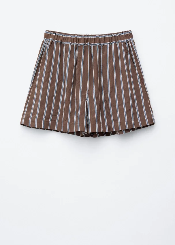 Voluminöse Shorts im Boxer-Stil Voluminöse Shorts im Boxer-Stil