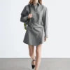 Wickel-Shirt-Minikleid