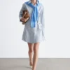 Wickel-Shirt-Minikleid