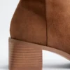 Wildleder-Socken-Stiefel Wildleder-Socken-Stiefel