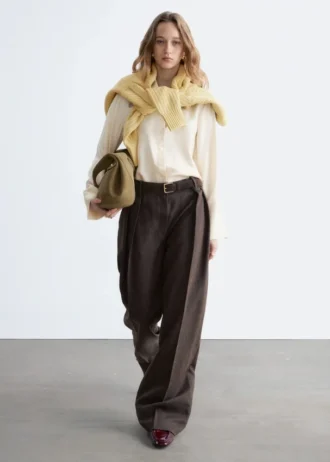 Wollhose mit Pressfalte