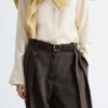 Wollhose mit Pressfalte