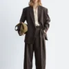 Wollhose mit Pressfalte