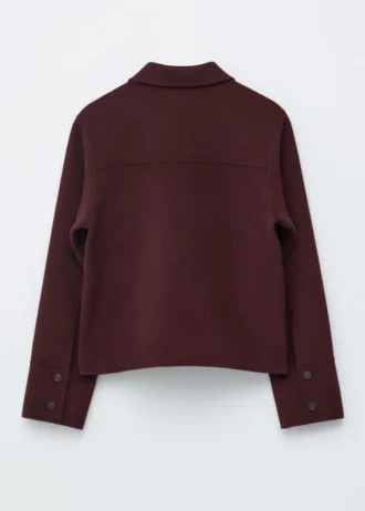 Wolljacke mit Kragen Wolljacke mit Kragen