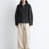 Wolljacke mit Reißverschluss