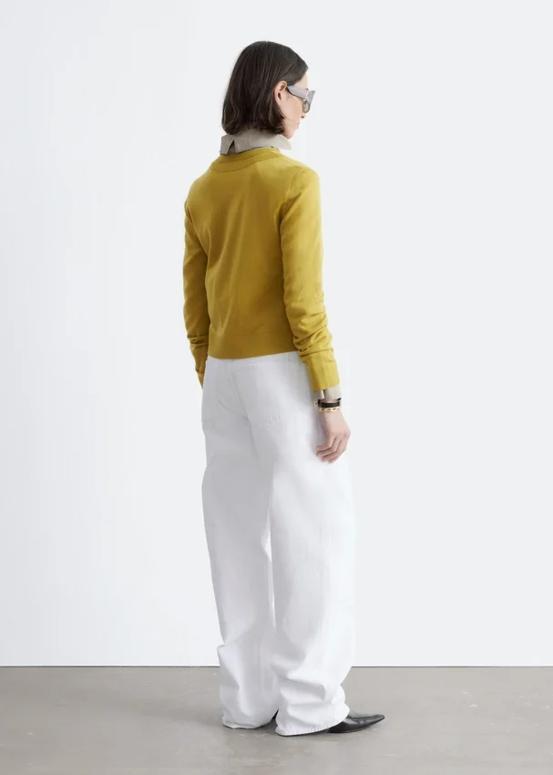 Zeilagige Cardigan aus Merinowolle Zeilagige Cardigan aus Merinowolle