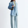 Zweireihiger Woll-Blazer
